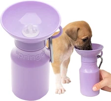 Springer Dog Water Bottle | Portable Travel Water Bottle Dispenser for Dogs | Do