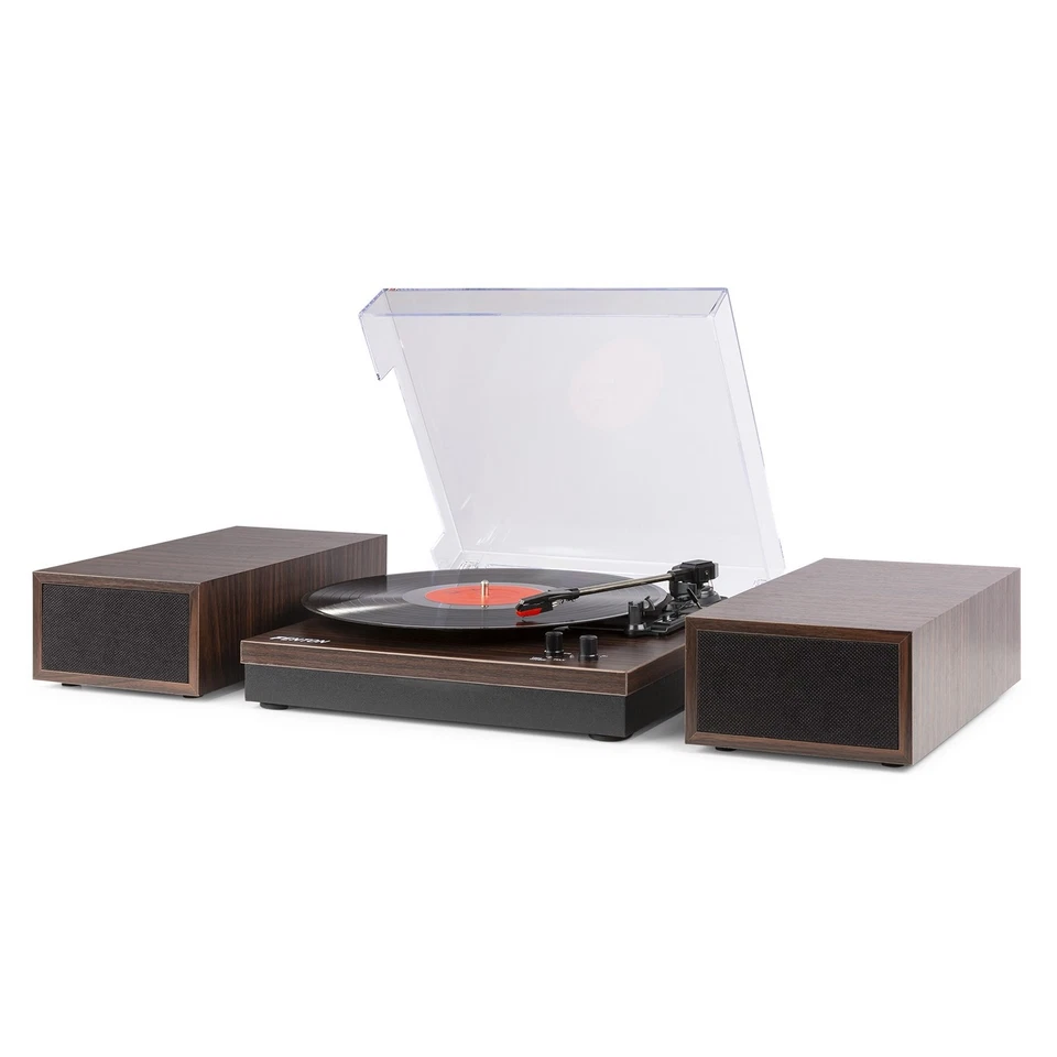 Vinyl Player with Speakers, LP Record Turntable Stereo System, Bluetooth, RP165D