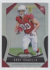 2019 Panini Prizm Rookies Silver Prizm Andy Isabella #349 3pb