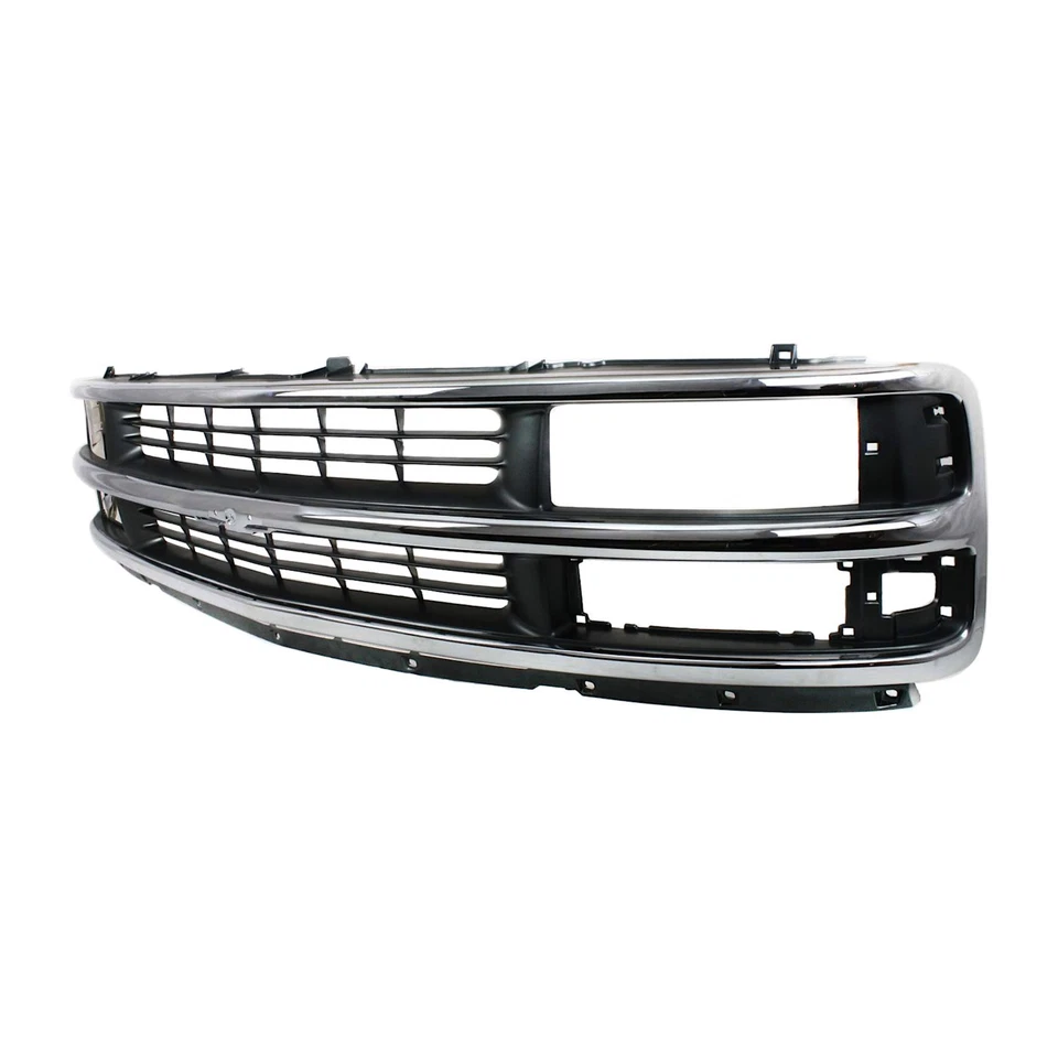 Grille Assembly For 1996-2002 Chevrolet Express 3500 Express 1500 Chrome Shell — 第 2/4 张图片