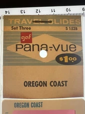 Vintage Pana-Vue Travel Slides Oregon Coast