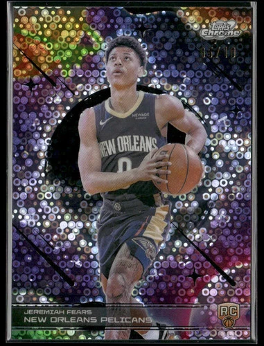 2025 Topps Cosmic Chrome Jeremiah Fears Base (RAW)