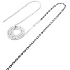Maxwell Anchor Rode - 15'-1/4" Chain to 150'-1/2" Nylon Brait RODE38 UPC 1000...