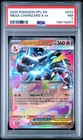 2025 POKEMON PFL EN-PHANTASMAL FLAMES #013 MEGA CHARIZARD X EX PSA 7