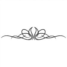 Vinyl Pinstripe Decal -Many Sizes and Colors to Choose From- Free US Shipping!