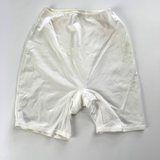Playtex Vintage Shapewear 988 Sz Large Super Look Smoothing Panties White 0146