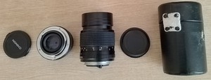 Auto Chinon 1: 2.8 F=28mm Camera SLR Prime Lens M42 Mount & Case