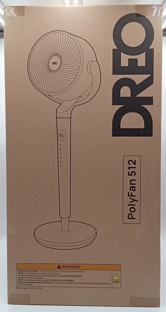 Dreo PolyFan 512 Pedestal Air Circulator Fan SEALED