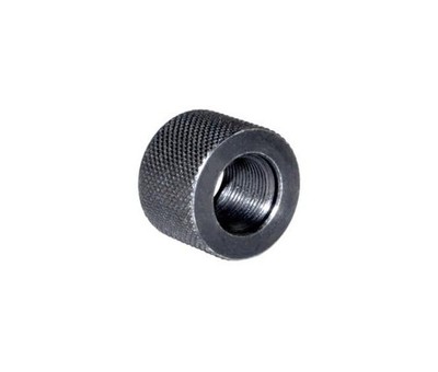 Black Steel Thread Protector for Bull Size 1/2''x28 TPI Thread .936 Protector