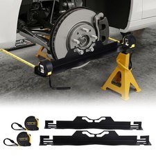 2pcs Upgraded Wheel Toe Alignment Tool Plate Kit W 2 Tape Measures Heavy Duty