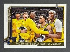 Tyrese Haliburton 2025-26 Topps #280 Pacers NBA Superstar Combo