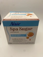 Nair Spa Sugar Hair Remover Kit, 3 Full Body Applications, 11.8 oz