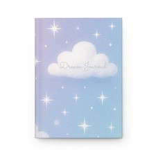   Dream Journal   Hardcover Notebook - Matte Finish  