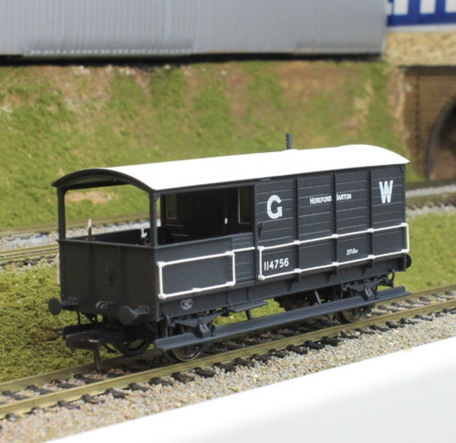 Furgoneta de freno de sapo Rapido 918001 calibre OO GWR AA20 114756 Hereford Barton | Condition: New