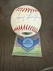 Actor Tommy Lee Jones Signed Baseball Ball. Certified COA Authentic Autograph
