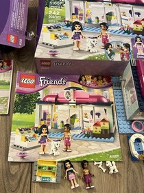 Lot Of 4 Lego Friends Sets 3942 41007 41099 41310 100% Complete Heartlake City