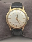 Omega Seamaster 14K GF 34mm Silver Dial Swiss Automatic Mens Watch F72911