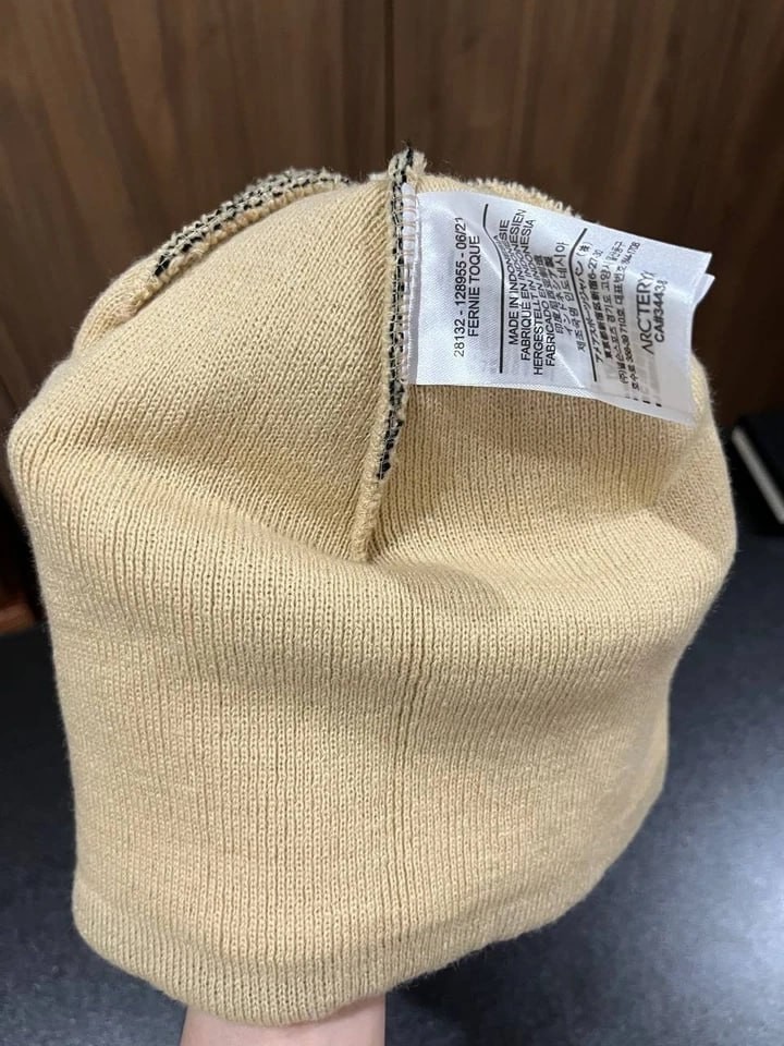 Arc'teryx Bird Head Toque Beanie - Beige Wool Hat For Winter - Unisex - NWT 2026 thumbnail 4