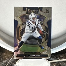  JT Tuimoloau Rookie Panini 2025 Select Concourse #31 Indianapolis Colts
