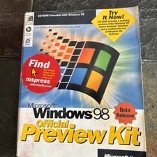 Vintage Software Microsoft Windows 98 Trainin...