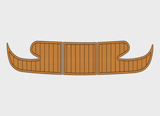 1995-1997 Rinker 232 Captiva Cuddy antideslizante personalizado EVA suelo de cubierta marina