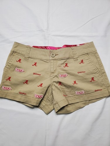 Alabama Crimson Tide Women's Shorts Size 5 College Classics NCAA Football Y2K