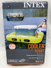 Brand New Intex Cooler Float Lake, Pool 48 Quart Lime Green New
