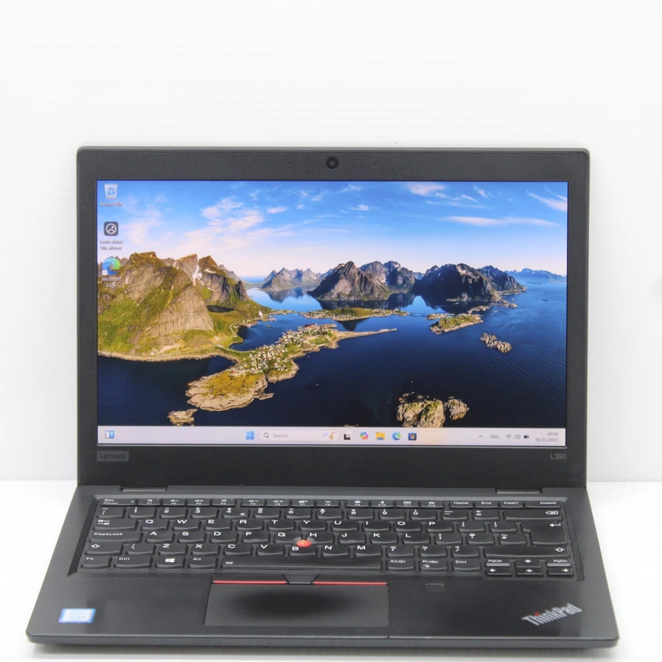 Lenovo ThinkPad L390 Windows 11 13.3 in Laptop Intel i5 8265u 8GB RAM 256GB SSD - Image 2 of 4