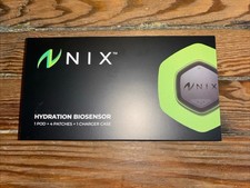 Nix Hydration Biosensor - 1 Pod, 4 Patches, 1 Charger Case, USB Cord