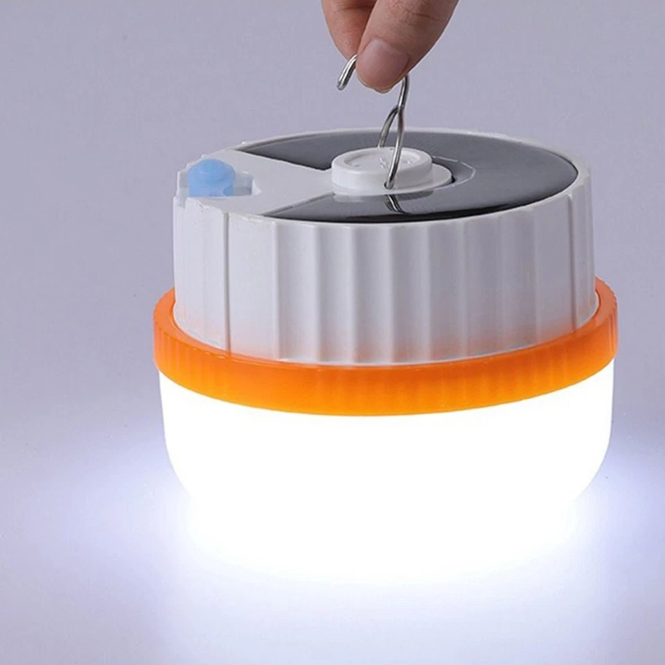 LED Lighting Portable Lanterns Solar-Powered Emergency Lights  Fishing - Image 4 of 4