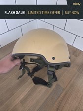 British Army MK7 Combat Helmet Tan - Helmet Only Or With MTP Cover