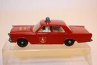 Vintage 1960's Matchbox Lesney Ford Galaxie Fire Chief Car #59 BPW