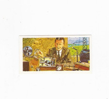 GUGLIELMO MARCONI ~ BROOKE BOND ~ INVENTORS & INVENTIONS ~ No.37