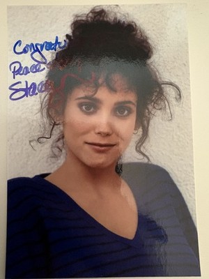 Signiertes Foto Stacey Nelkin