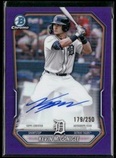 2026 Bowman Kevin McGonigle Chrome Prospects Autograph Purple Refractor #/250