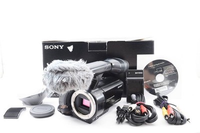 Sony Video Camera NEX-VG30, many original boxes included.