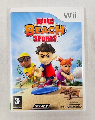 Big Beach Sports von THQ für Nintendo Wii auf PAL Disc. Getestet funktioniert.