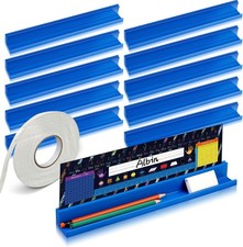 26 Pcs Classroom Desk Name Plates Holder Inde...