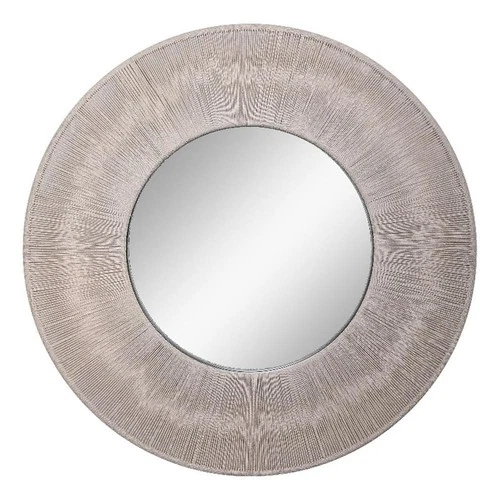 Uttermost Sailors Knot Round Coastal Iron MDF and Rope Mirror in White - Picture 1 of 8