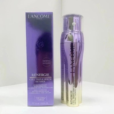 Lancome Renergie C.R.x Triple Serum RETINOL 1.7 oz / 50mL NIB & Fresh Stock