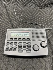 Uniden Bearcat BC248CLT - 50 Channel Scanner, Weather Alarm Clock. W/Antenna