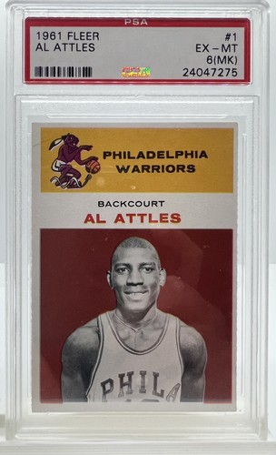 Al Attles #1 1961 Fleer card