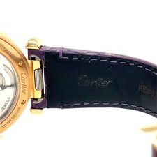 CARTIER PASHA 35MM 18K ROSE GOLD DIAMOND BEZEL WJPA0012 EXTRA STRAPS, BOX 15