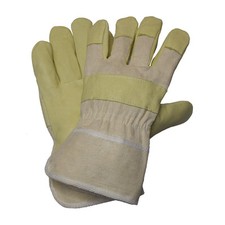 24 Paar gefütterte Arbeitshandschuhe aus Schweinsleder