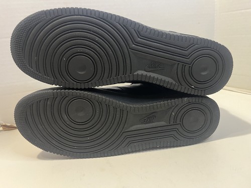 NIKE AIR FORCE 1 LOW UTILITY NERO BIANCO AJ7747-001 US 14 - Foto 8 di 9