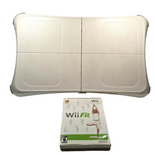 Nintendo Wii Fit Balance Fitness Exercise Board W/Game Org. Box Complete Tested