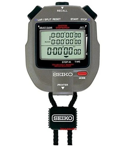 SVAS011 Official SEIKO STOPWATCH SYSTEM / Track and Field Digital Gray