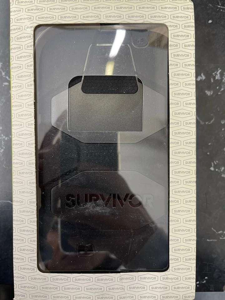 GRIFFIN SURVIVAL todo terreno SAMSUNG Galaxy S4 negro funda y clip Foto 4 de 4