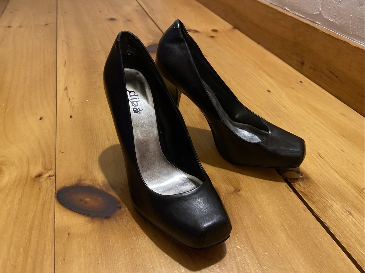 DIBA Black Dressy Heels Pumps Shoes inch heel!