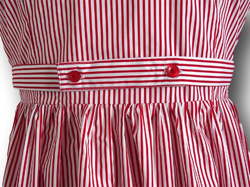 Traditional School Uniform Candy Stripe & Gingham Summer Dresses - Adult Sizes - Picture 5 of 55